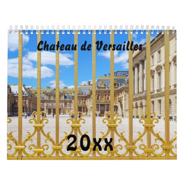 Calendário Chateau de Versailles (Capa)