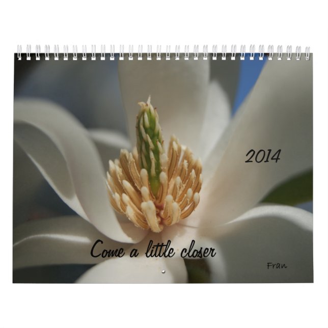 Calendário chegue um pouco mais perto (Capa)