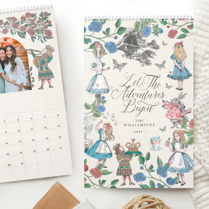 Calendário Chic Alice No Wonderland Fairytale - Foto De Story