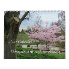 Calendário Chicagoland através das Estações 2026