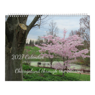 Calendário Chicagoland através das Estações 2026
