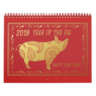 Calendário China 2019