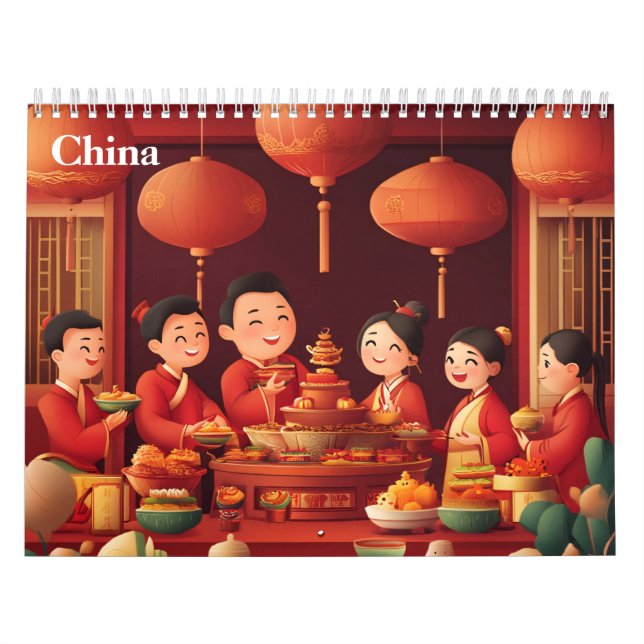 Calendário China 2026 (Capa)