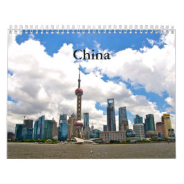 Calendário China - Impressões de Xangai
