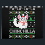 Calendário Chinchilla Christmas Ugly Dift For Chinchilla Love<br><div class="desc">Chinchilla Christmas Ugly Dift For Chinchilla Love</div>
