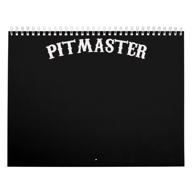 Calendário Churrasco | CHURRASCO Pitmaster Pai Fars Day (Capa)
