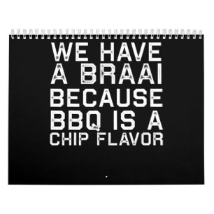 Calendário Churrasco   Presente de CHURRASCO Familiar da Áfri