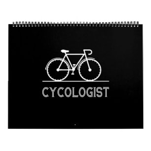 Calendário Cicologista Funny Bike Bicicleta Humor