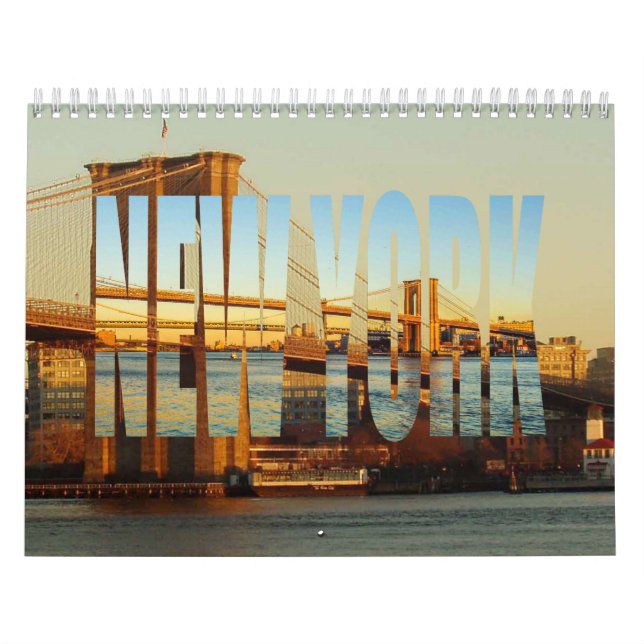 Calendário Cidade de Nova York (Capa)