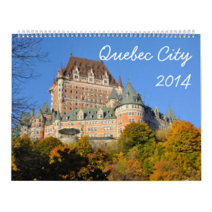 Calendário Cidade de Quebec 2014 (2p)