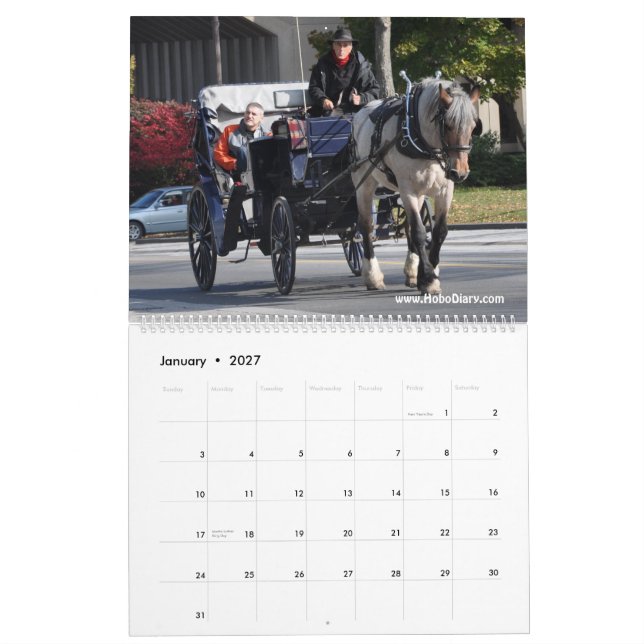 Calendário Cidade de Quebec 2014 (2p) (Jan 2027)