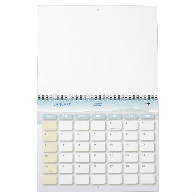 CALENDÁRIO CIDADE NEON GIRL (Jan 2027)