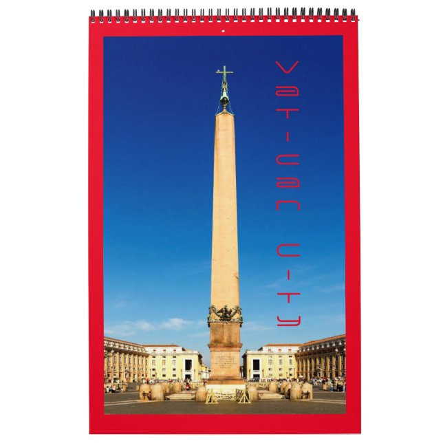 Calendário Cidade vaticano - Roma - Itália - (Capa)