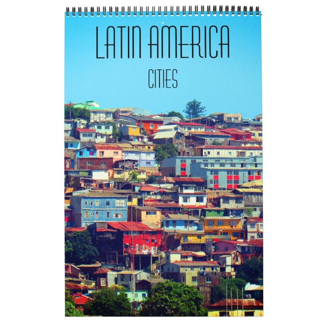 Calendário cidades da américa latina 2025 (Capa)