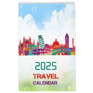 CALENDÁRIO CIDADES DO MUNDO VIAGEM 2025