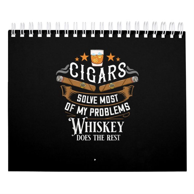Calendário Cigarros Resolvem A Maioria Dos Meus Problemas Whi (Capa)