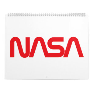 Calendário Circa da NASA (Rocket White)