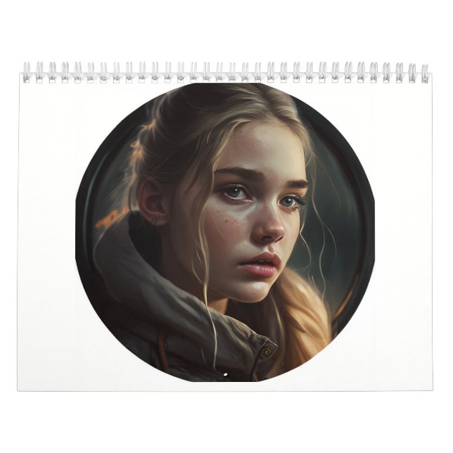 Calendário Circle girl (Capa)