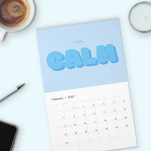 Calendário Citações Motivacionais Inspiradoras Uplifting 2027