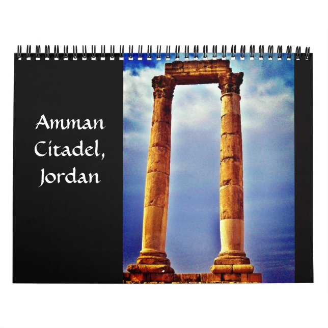 Calendário Citadela de Amman, Jordão (Capa)