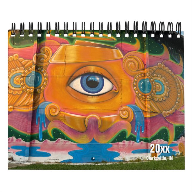 Calendário Clarksville Urban Art (Capa)