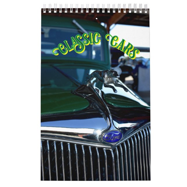 Calendário Classic Car Calendar (Capa)