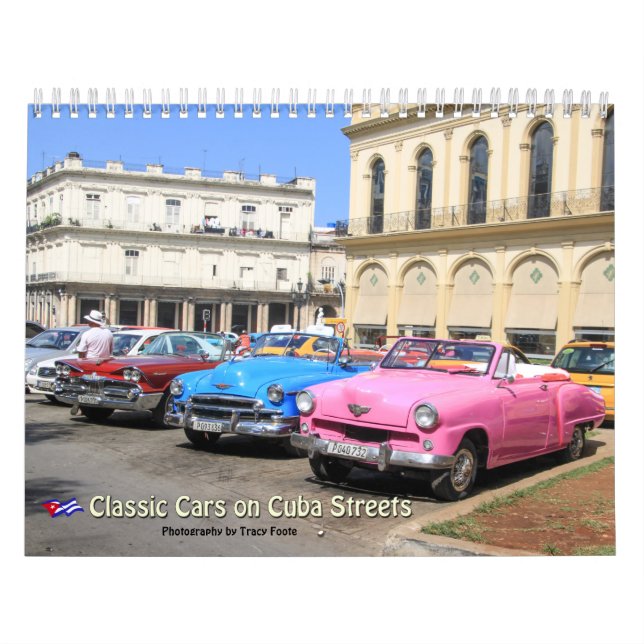 Calendário Classic Cars Cuba (Capa)