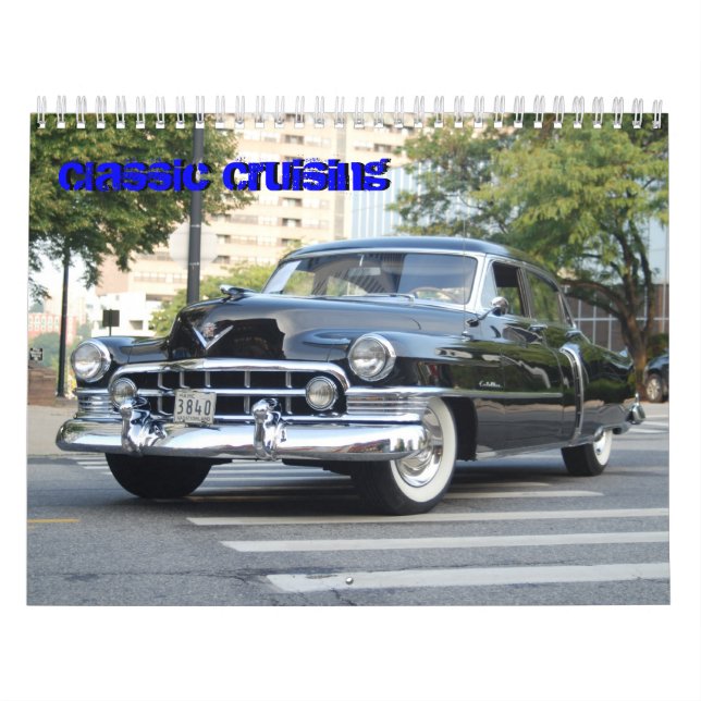 Calendário clássico de cruzeiro por fotografia ASS (Capa)