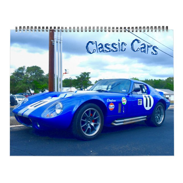 Calendário Clássico do Carro (Capa)