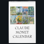 Calendário Claude Monet Calendar<br><div class="desc">Claude Monet Calendar</div>