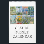 Calendário Claude Monet Calendar<br><div class="desc">Claude Monet Calendar</div>