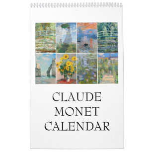 Calendário Claude Monet Calendar
