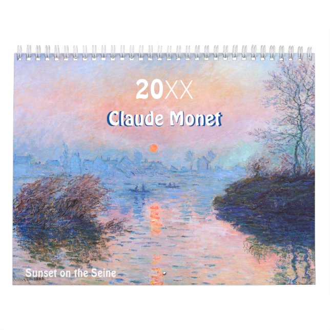 Calendário Claude Monet Calendar Impressionistas (Capa)