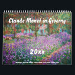 Calendário Claude Monet em Giverny<br><div class="desc">Obras-primas de Claude Monet em Giverny</div>