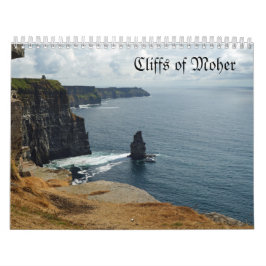 Calendário Cliffs of Moher 2020 inglês