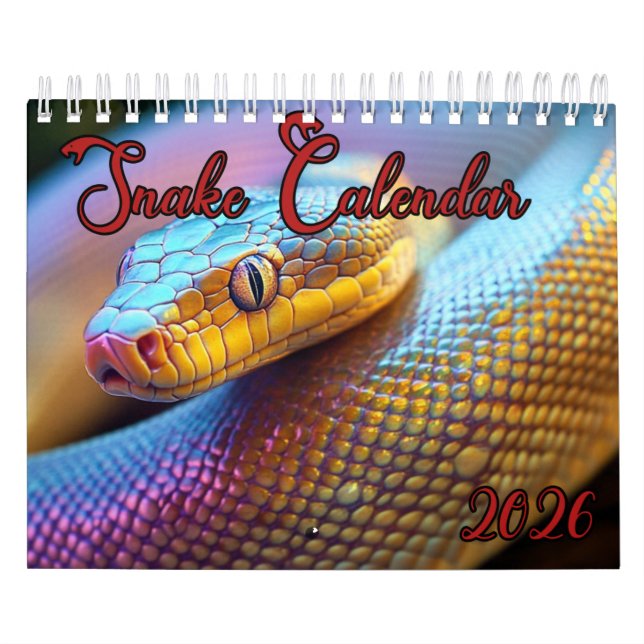 Calendário Cobra Calendar 2025 (Capa)