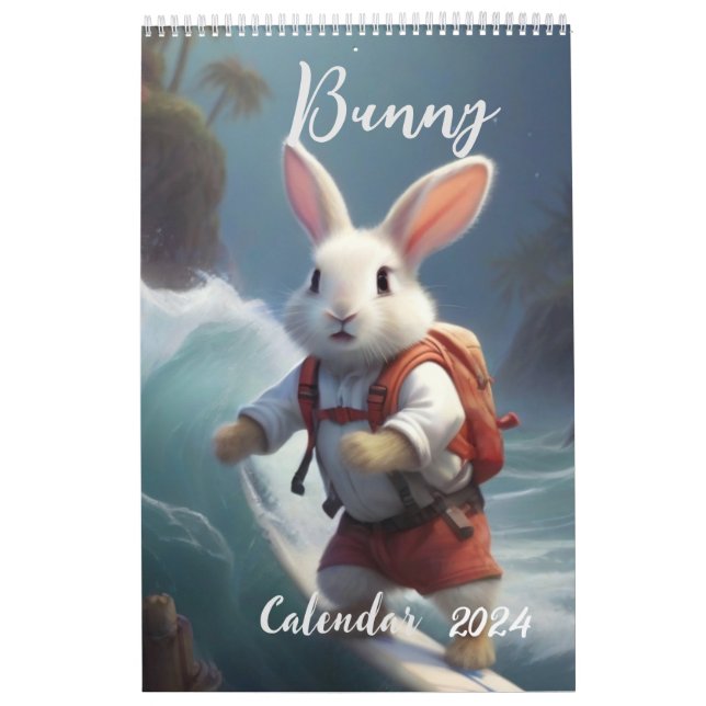 Calendário Coelho Bonito 2024 (Capa)