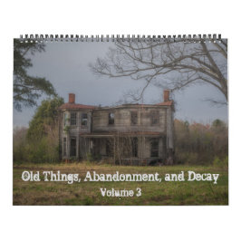 Calendário Coisas, abandono, & parede velhos Cal do volume 3