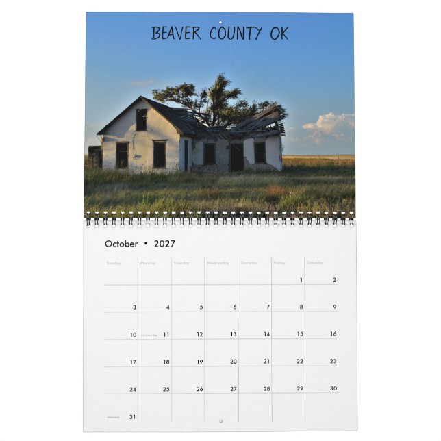 Calendário Coisas Esquecidas 2020 (Out 2027)