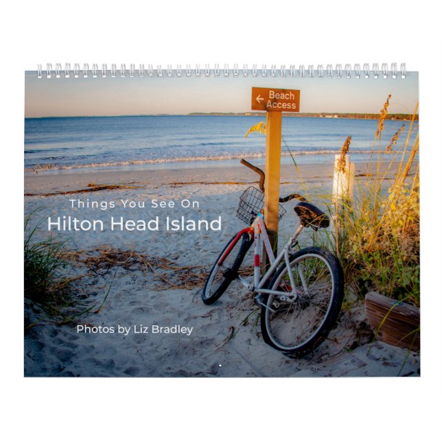 Calendário Coisas Que Você Vê Na Ilha Hilton Head (Capa)