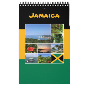 Calendário Colagem de Fotos da Jamaica