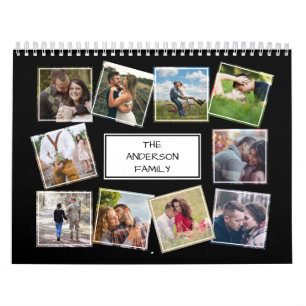 Calendário Colagem de Fotos Personalizada