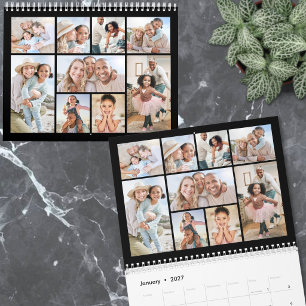 Calendário Colagem de Fotos Simples 100+