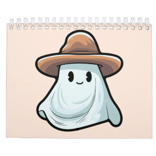 Calendário Coleção Baby Boo Cowboy Ghost Halloween