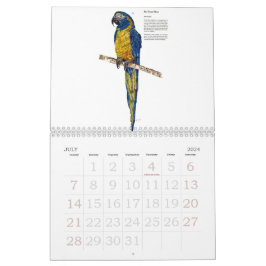 Calendário Coleção de animais selvagens ameaçados
