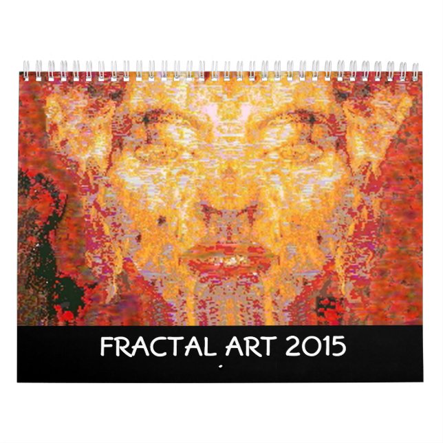 CALENDÁRIO COLEÇÃO DE ARTE FRACTAL DE 2017 (Capa)