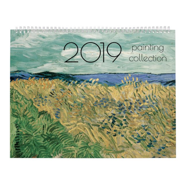 Calendário Coleção de Pinturas 2019 (Capa)