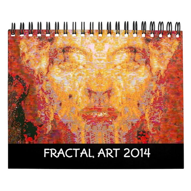 CALENDÁRIO COLEÇÃO FRACTAL DE ARTE DE 2014 (Capa)