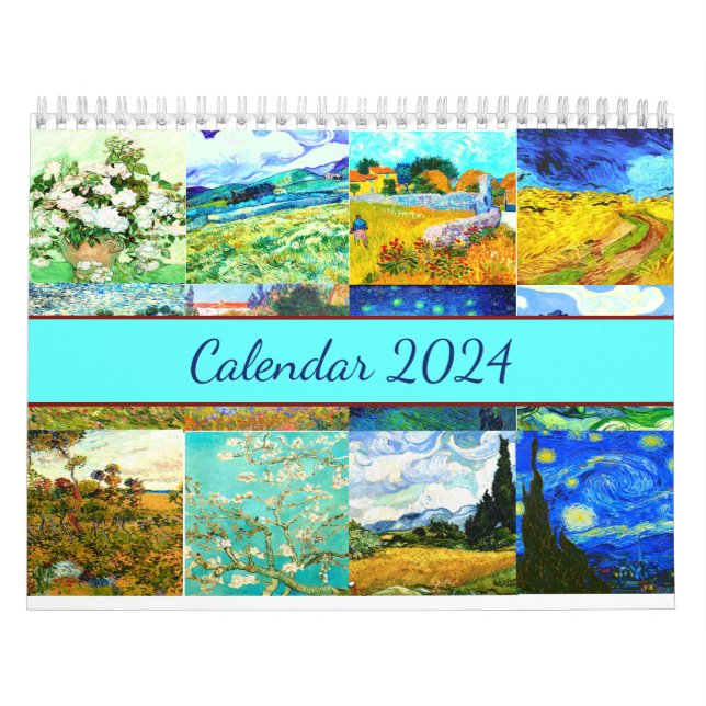 CALENDÁRIO COLEÇÕES DE PINTURA VINCENT VAN GOGH (Capa)