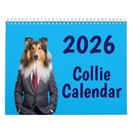 Calendário Collie Calendar